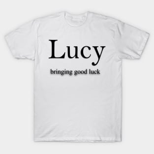 Lucy Name meaning T-Shirt